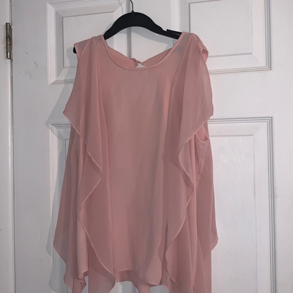 Light pink blouse BCBG